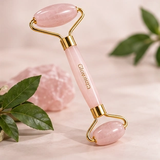 Rose Quartz Facial Roller alternate view